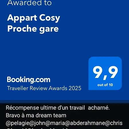 Cosy Proche Gare *